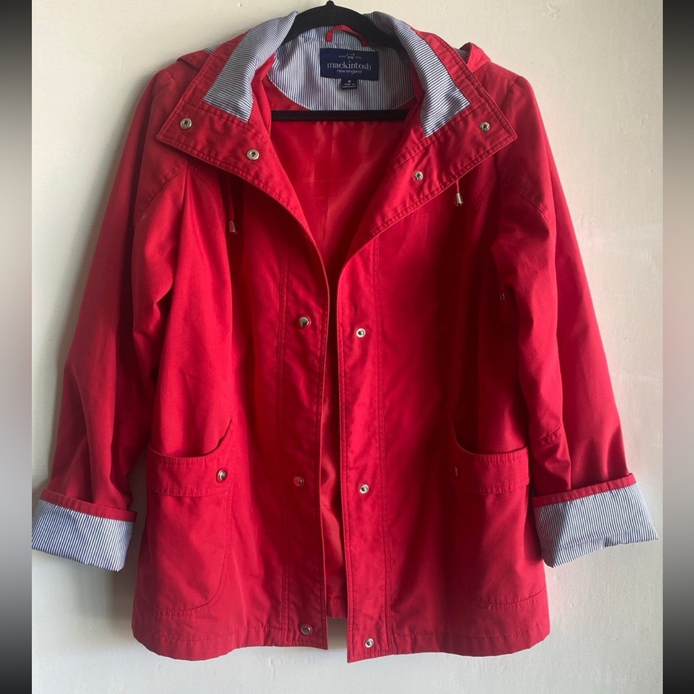 Mackintosh Jacket Size M Removable hood excellent condition